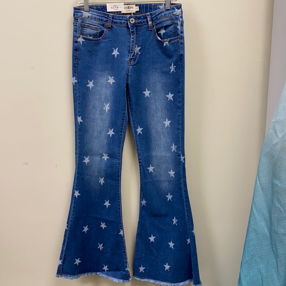 Star bell bottoms